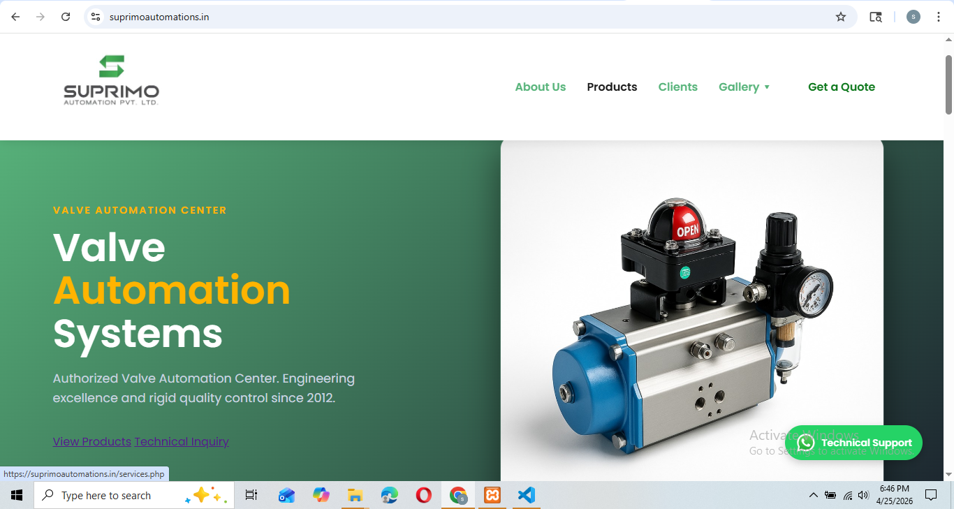 Suprimo Automation